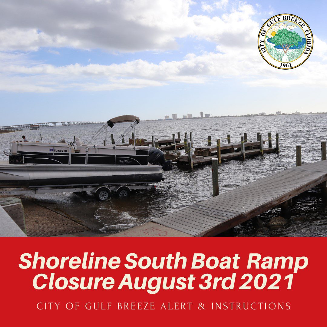 Shoreline Park temporarily closing/ Pensacola Pontoons Boat Rentals